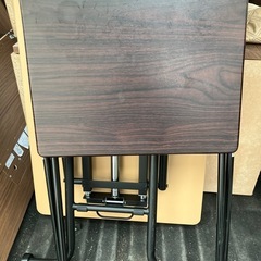 ニトリ　折りたたみ　テーブルの画像