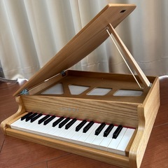 カワイ グランドピアノ ナチュラル 1144 おもちゃピアノ 32鍵 状態良好！の画像