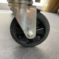 中古カゴ台車　業務用カゴ台車　1台　サイズ84×64×170cm　スチール製 折りたたみ式 業務用物流運搬ラックの画像