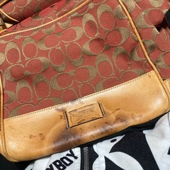 COACH　コーチ　ボストンバッグ　旅行　鞄の画像