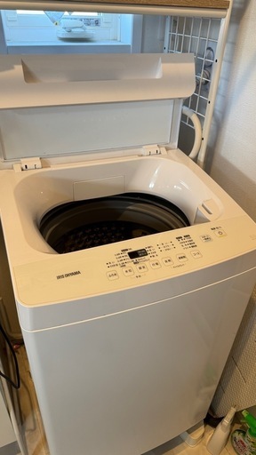 アイリスオーヤマ 全自動洗濯機 IAW-T804-W
