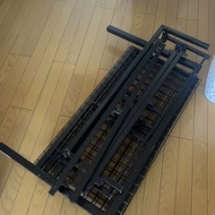 マットレス +パイプベッドの画像