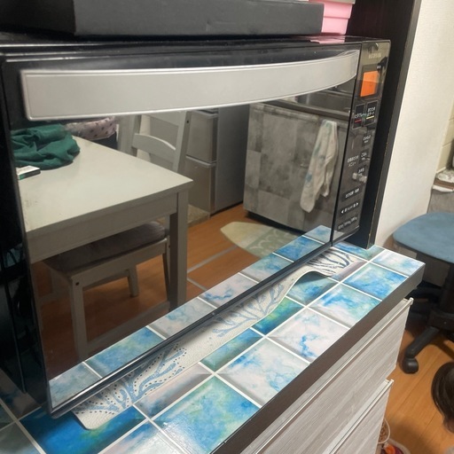 【早く取りに来られる方限定】アイリスオーヤマ　ミラーレンジ