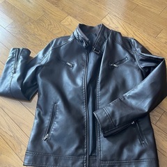 メンズジャケット　コーヒー色2点購入で割引の画像