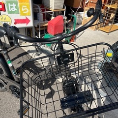 (DK) 2025年購入 通勤•通学に！ DCM シティサイクル VICTOIRE 自転車 27インチ 変速6speed LEDオートライト付 カーキ系 BAAマーク 中古品 ①の画像