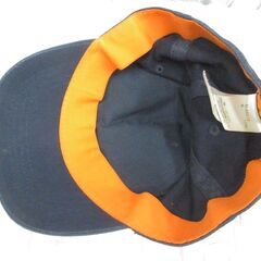 ( M-991 )Paul Smith ポールスミス ジュニア 子供 キッズ キャップ 帽子 ネイビー 紺色 青 綿１００％ コットン 頭囲５０ｃｍ 中古の画像