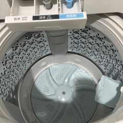 TOSHIBA 洗濯機8キロ　2017年製の画像