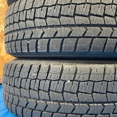 ア) バリ山 DUNLOP WINTER MAXX WM02 ダンロップ ウインターマックス ダブルエムゼロツー 195/65R15 91Q スタッドレスタイヤ 4本 冬タイヤの画像