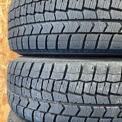 ア) バリ山 DUNLOP WINTER MAXX WM02 ダンロップ ウインターマックス ダブルエムゼロツー 195/65R15 91Q スタッドレスタイヤ 4本 冬タイヤの画像