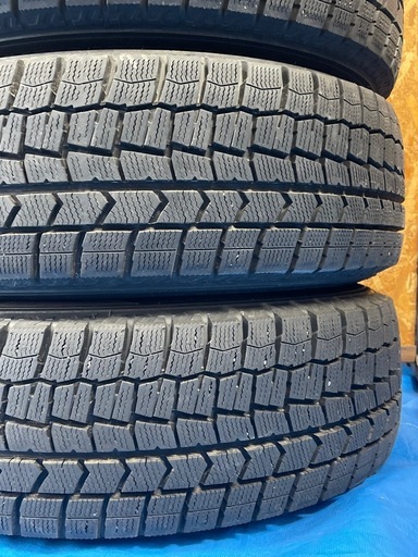 ア) バリ山 DUNLOP WINTER MAXX WM02 ダンロップ ウインターマックス ダブルエムゼロツー 195/65R15 