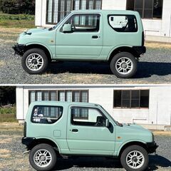 H17/ジムニー/オートマ/リフトアップ/後期型/4WD/17万キロ/全塗装済みの画像