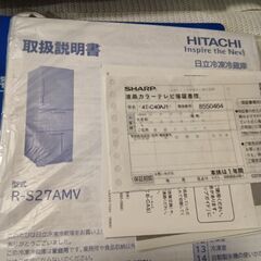 冷蔵庫とテレビの画像
