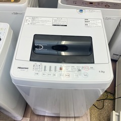 配送設置0円で👌洗濯機4.5kg‼️の画像