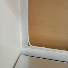 リユースのサカイ栃木店★ジモティ割あり★ パモウナ 食器棚 ホワイト×グレー W120×D50×H203 クリーニング済み TC11272の画像