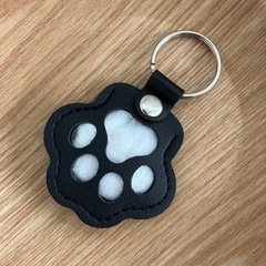 ハンドメイド　ペット　犬　猫　メモリアルキーホルダー　キーホルダー　名入れ無料の画像
