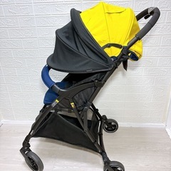 ［極美品✨］ 別売りサンシェード付き‼️　手洗い清掃済 　超軽い 3.9kg Pigeon ビングル BB2　シングルタイヤ　福岡　　の画像