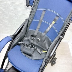 ［極美品✨］ 別売りサンシェード付き‼️　手洗い清掃済 　超軽い 3.9kg Pigeon ビングル BB2　シングルタイヤ　福岡　　の画像