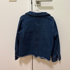 デニム上着サイズ120cmの画像
