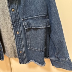 デニム上着サイズ120cmの画像