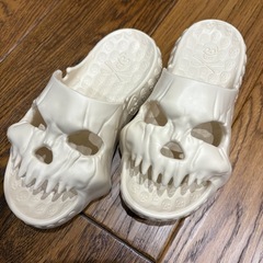 スカルサンダル　ハロウィン　髑髏　ドクロ　クロックの画像