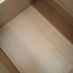 リユースのサカイ栃木店★ジモティ割あり★  食器棚 モダンデコ ライトブラウン W90×D41×H182 クリーニング済み TC11273の画像