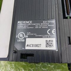 KEYENCE キーエンス KV-TF40 PID温度調節ユニット【野田愛宕店】【店頭取引限定】【未使用】の画像