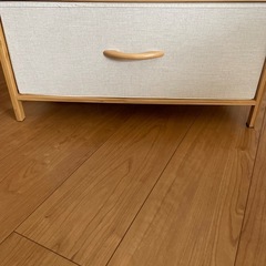 チェスト　3段引き出しの画像
