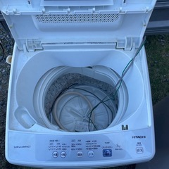日立　18年製　5kg　洗濯機の画像