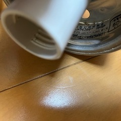 レトロガラス照明器具　２個の画像