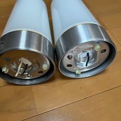 レトロガラス照明器具　２個の画像