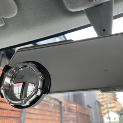 車用品　ルームミラー　補助ミラー付き　CARMATEの画像