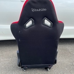 ゲーミングチェア　座椅子タイプ　中古の画像