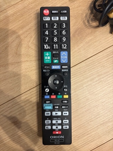 ORION  32型液晶テレビ　16年製 