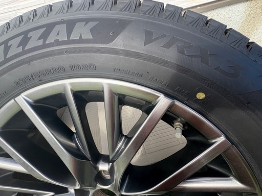 【商談中→決定】ブリザックVRX3 レクサスRX純正20インチホイル