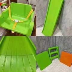 折りたたみ滑り台ジャングルジムの画像