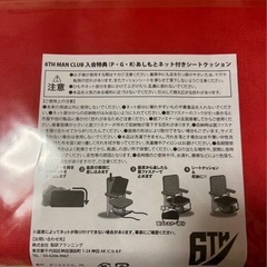 千葉ジェッツ6th Man Club ネット付きクッションの画像