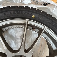 スタッドレス4本セット　ヨコハマiceGUARD6 205/45R17の画像