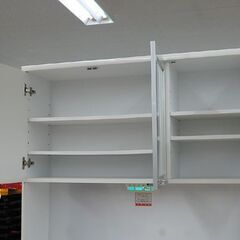 NITORI レンジボード 幅120×奥55×高201cm コルト エナメル 食器棚 キッチン収納 ニトリ 札幌市 清田区 平岡の画像