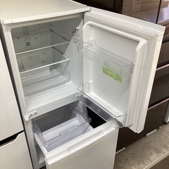 万代店　SHARP ノンフロン冷凍冷蔵庫SJ-D15G-W 2021年の画像