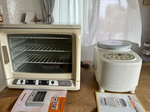 パン発酵器とパンミキサー