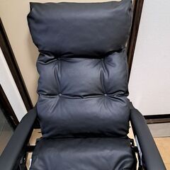 リクライニングチェアー　折り畳み式の画像