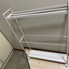 山崎実業タオルハンガーの画像