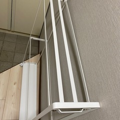 山崎実業タオルハンガーの画像