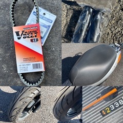 ⭐️ジョグ低燃費FIモデル❗️⭐️ドライブベルト・ウエイトローラー・プラグなどなど新品交換⭐️スピード60km/h確認^_^50cc原付スクーター⭐️の画像