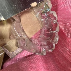 ガラスはいざら灰皿の画像