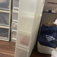 無印良品　4段収納ケースの画像