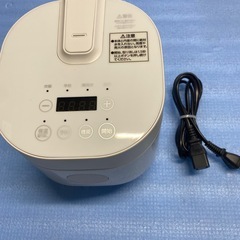 炊飯器 MAXZEN 2.0合　炊飯器　RC-MX201 2023年製の画像