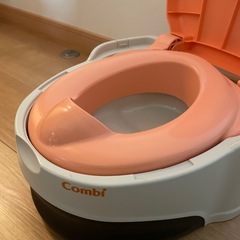 ベビーレーベル 洋式おまるでステップ　コンビの画像