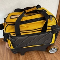 ボウリングカートと
2球付きの画像
