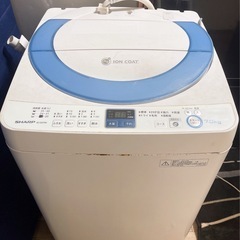SHARP 洗濯機の画像